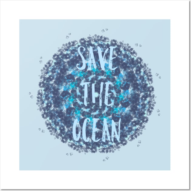 Save the ocean Wall Art by pepques